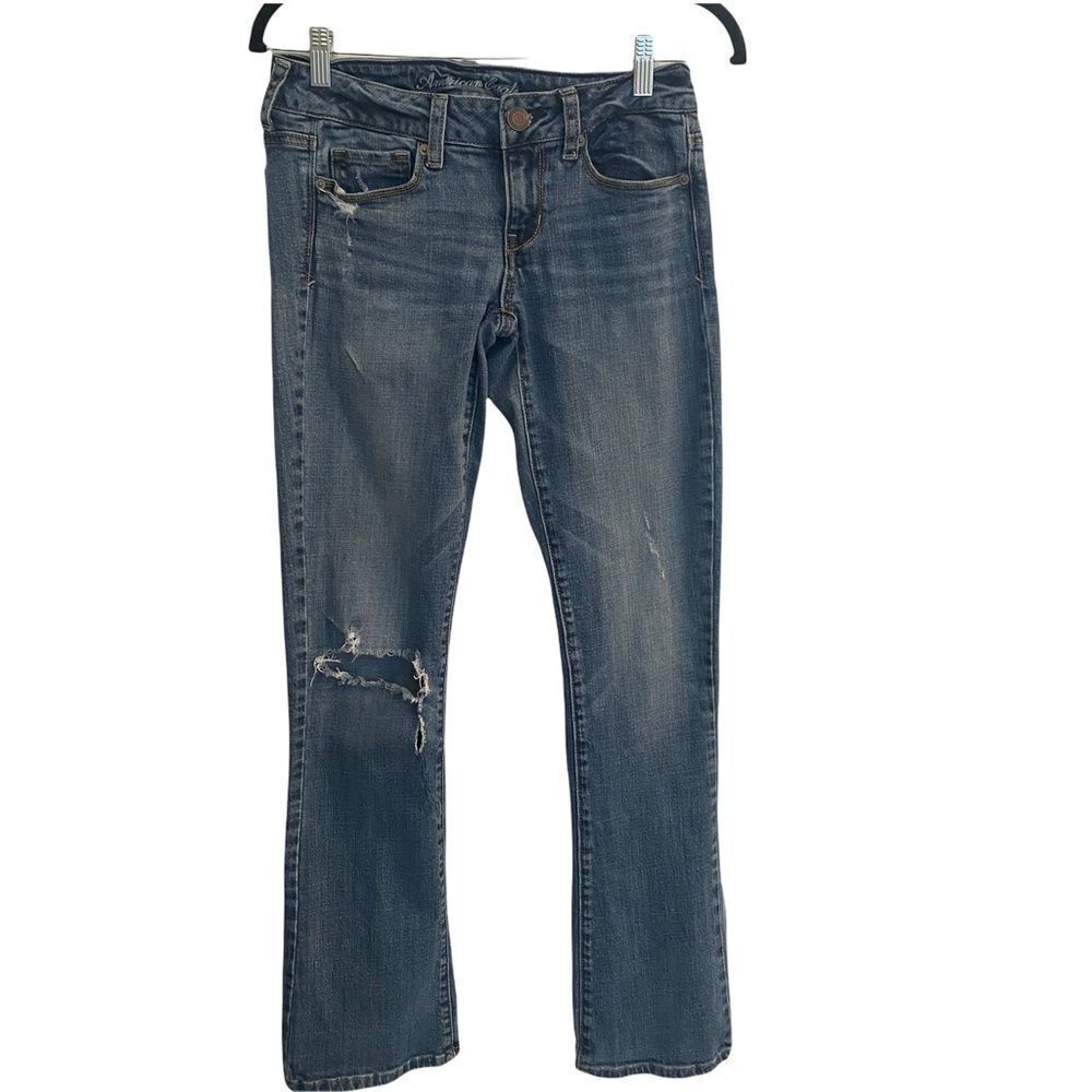 American Eagle Stretch Denim Jeans Sz 4‎